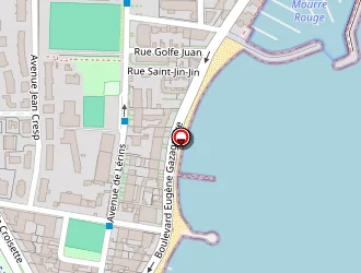 Carte de Le Cygne à Cannes