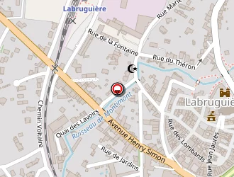 Carte de La Poste à Labruguière