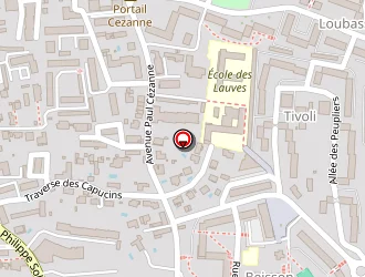 Carte de 13 Habitat (district Arbois Aygalades) à Aix-en-provence