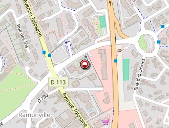 Carte de Les Deux Ormeaux à Ramonville-saint-agne
