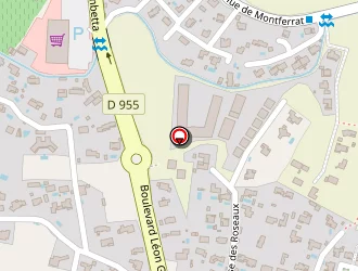 Carte de Epilanet à Draguignan