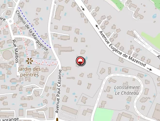 Carte de Terrain De Peintres à Aix-en-provence