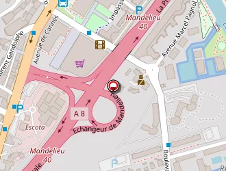 Carte de Cargi à Mandelieu-la-napoule