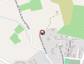 Carte de Le Moulin De Céressou à Fontès