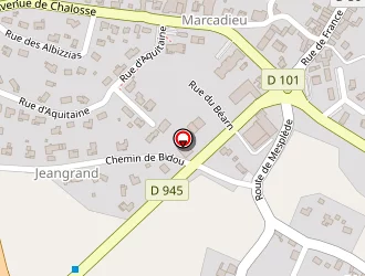 Carte de Hissinger Thierry à Sault-de-navailles