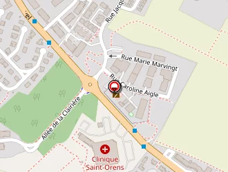 Carte de Lycée Pierre Paul Riquet à Saint-orens-de-gameville