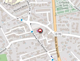 Carte de Mil Constructions Bâtiments à Saint-chamas