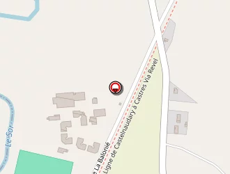 Carte de Esat Chanteclerc à Soual