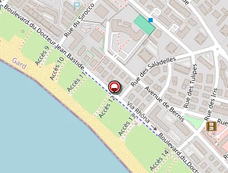 Carte de Cinéma Vog à Grau-du-roi (le)