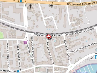 Carte de Int'hair Mod à Cannes