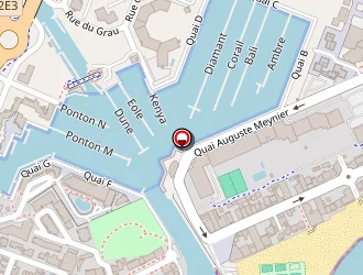 Carte de Carnon Nautisme à Carnon