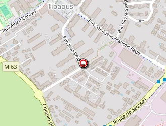 Carte de Cuisine Centrale à Toulouse