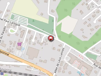 Carte de Barets à Peyrehorade