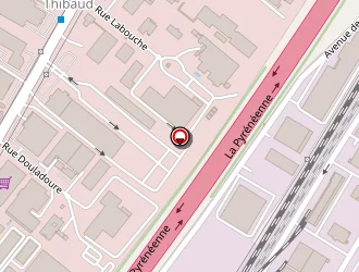 Carte de Addictive Paintball à Toulouse