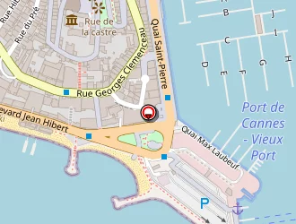 Carte de Les Chiques à Cannes