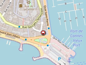 Carte de Café Maritime à Cannes