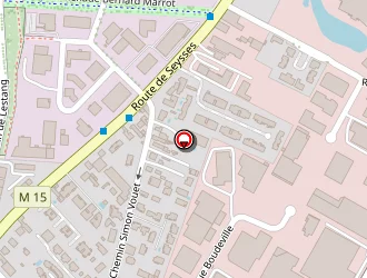 Carte de Coaxel à Toulouse