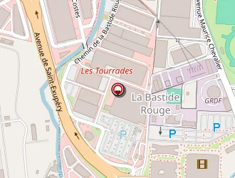 Carte de Cannes Auto Park à Cannes