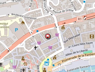 Carte de Pierre Et Vacances à Cannes