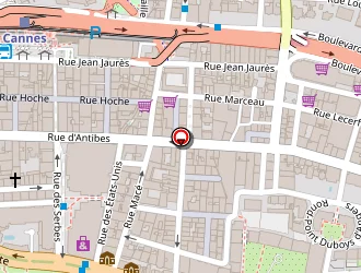 Carte de Molinier Patrick à Cannes