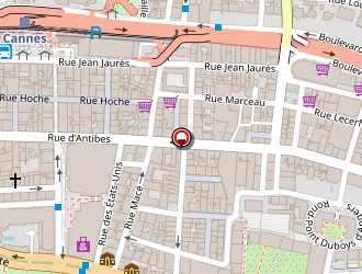 Carte de Gucci à Cannes