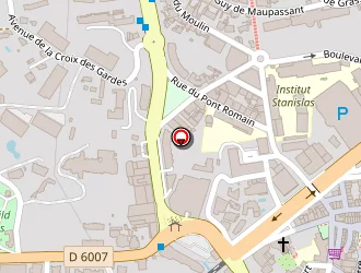 Carte de La Poste à Cannes