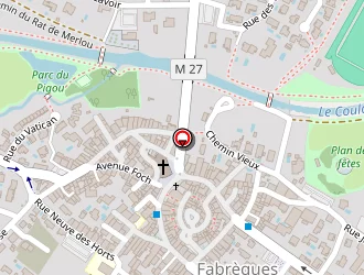 Carte de Rubi Gérald à Fabrègues