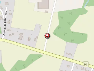 Carte de Menuiland à Saint-martin-de-seignanx