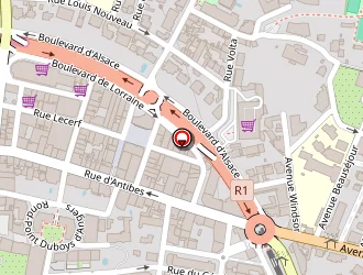 Carte de Dream Steam à Cannes