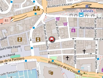 Carte de Emir à Cannes