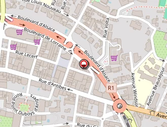 Carte de Saint Philippe Holding à Cannes