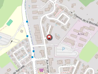 Carte de Actia Automotive à Toulouse