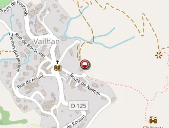 Carte de Guillon Antoine à Vailhan