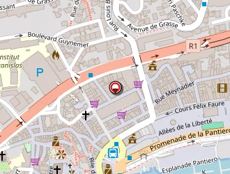 Carte de Au Bureau à Cannes