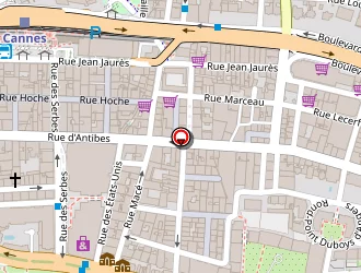 Carte de Joseph Tricot à Cannes