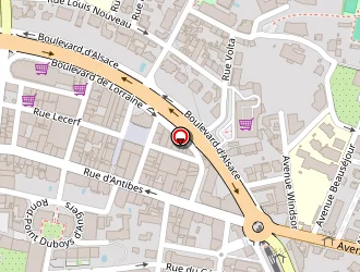 Carte de Mediatheque De Cannes à Cannes