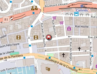 Carte de Boutique Orange à Cannes