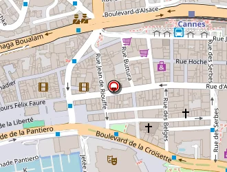 Carte de Marionnaud Parfumeries à Cannes