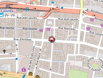 Carte de Dunes à Cannes