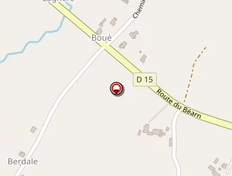 Carte de Cazaux Michel à Bonnegarde