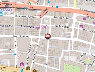 Carte de Barbara à Cannes