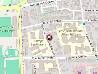 Carte de Cornu Alain à Cannes