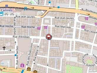 Carte de Vilebrequin à Cannes