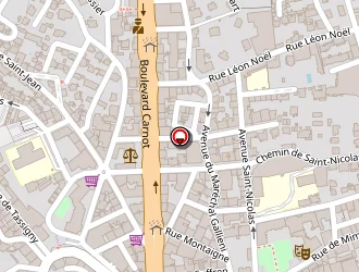 Carte de Monoprix à Cannes