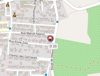 Carte de Gymnase Intercommunal De La Bva à Coudoux