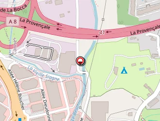 Carte de Carrefour Market à Cannes