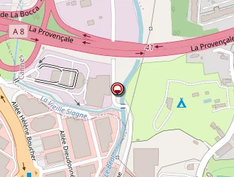 Carte de Féraud (ets) à Cannes