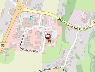 Carte de Piscine à Garlin