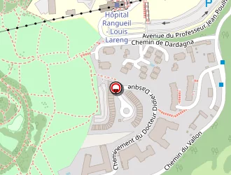 Carte de Faure Jean Luc à Toulouse