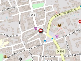 Carte de Amar Béatrice à Cannes